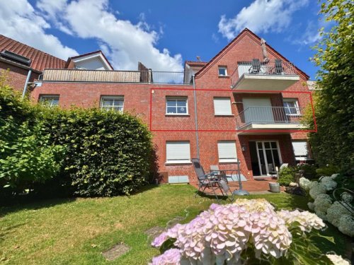 Nordhorn Neubau Wohnungen Stadtwohnung mit Balkon in Nordhorn – zentral gelegen, vermietet und mit Blick auf die Vechte Wohnung kaufen