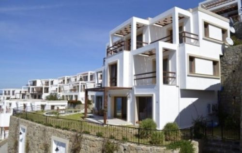 Bodrum-Yalikavak Immobilien Penthouse am Meer mit direktem Meerblick in Yalikavak Wohnung kaufen