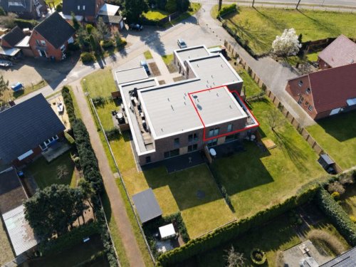 Hoogstede 2-Zimmer Wohnung Kompakte Kapitalanlage: DG-Wohnung mit Dachterrasse und Stellplatz Wohnung kaufen