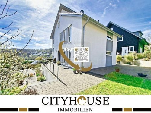 Overath Suche Immobilie CITYHOUSE: TOP modernes, großes Energiesparhaus, KFW 55 mit Solaranlage, EBK, Kamin, Garten, Garage Haus kaufen