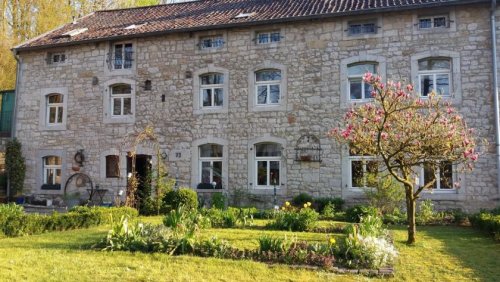 Aachen Haus Historisches Zwei- bis Dreifamilienhaus „Hahner Mühle“ – Bruchsteinensemble in Aachen-Hahn Haus kaufen