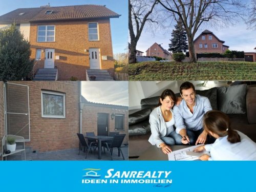 Eschweiler Immobilien SANREALTY | Zweiparteienhaus mit separaten Eingängen, Garten und Garage in Eschweiler-Pumpe-Stich Haus kaufen