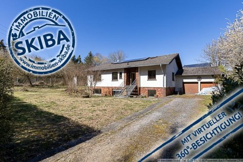 Üxheim Teure Häuser Weitläufiges Grundstück am Ortsrand: Bungalow mit Doppelgarage Haus kaufen
