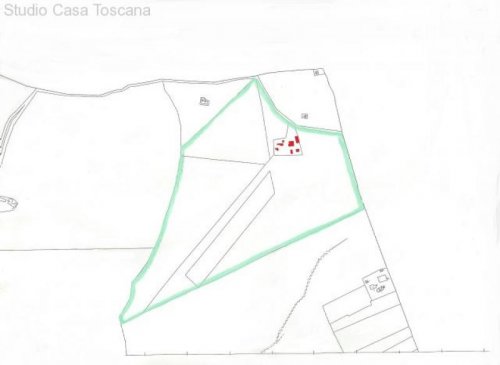 Istia d'Ombrone Immobilien Landhaus mit 5 Nebengebäuden (tot. 452 m²) und 15 ha in bezaubernder Lage 10 km von Grosseto Haus kaufen