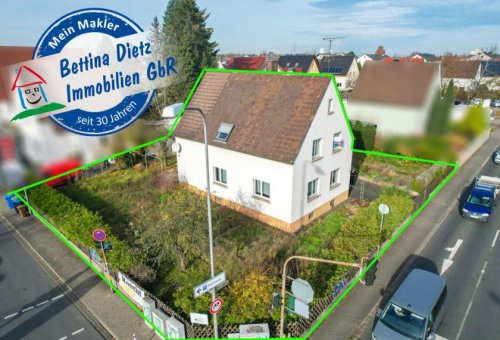 Seligenstadt Immobilie kostenlos inserieren Gut geschnittenes 2-Familienhaus mit Garage, Carport, Garten und Keller! Haus kaufen