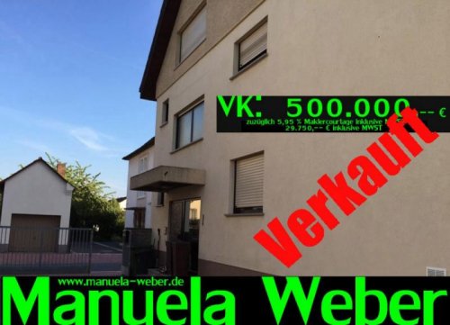 Hainburg Immo VERKAUFT ! 63512 Hainburg - Manuela Weber verkauft 3-Familienhaus für 500.000 € Haus kaufen