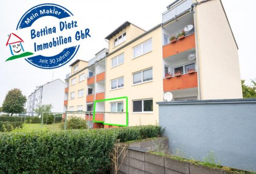 Babenhausen Terrassenwohnung DIETZ: 2-Zimmer-Erdgeschosswohnung mit Balkon! Vermietet seit 2023 Wohnung kaufen