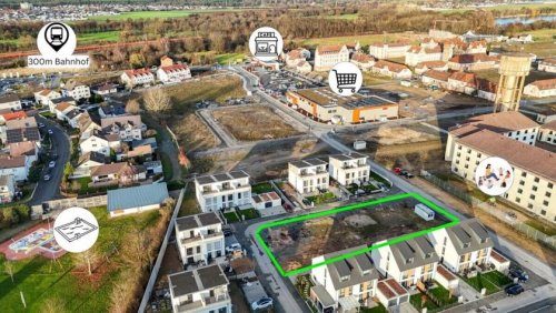 Babenhausen Grundstücke DIETZ: 6 Reihenhausgrundstücke mit Baugenehmigungen im neuen Babenhäuser Wohnquartier Kaisergärten! Grundstück kaufen