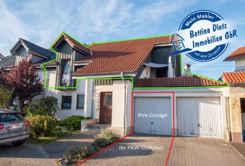 Babenhausen Teure Wohnungen DIETZ: Haus im Haus! Große Maisonette-Eigentumswohnung mit Garage in beliebter Lage von Babenhausen! Wohnung kaufen