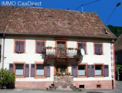 bei Kaysersberg Immobilien Reihenendhaus in einer so hübschen, typischen Ortschaft bei Kaysersberg im Elsass - 40 Min. v/Deutschland 60 Min. v/Basel Haus
