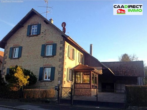 Steinsoultz Immobilien Bauernhaus zu modernisieren im Dorfkern mit Nebengebäude im Elsass - 20 km v/Basel und Weil am Rhein Haus kaufen