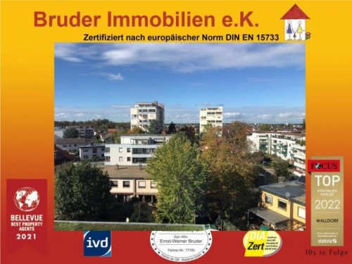 Leimen (Rhein-Neckar-Kreis) 3-Zimmer Wohnung Leimen: 3 Zimmer, 2 Balkone mit Fernblick, 1 Keller, keine K-Provision Wohnung kaufen