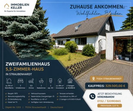 Straubenhardt Immobilie kostenlos inserieren 1-2 Famhaus in sehr toller Lage Haus kaufen