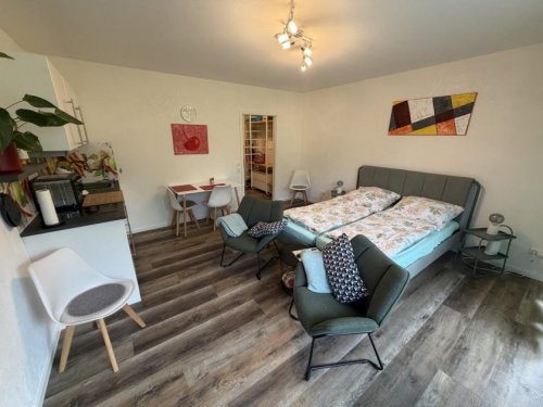 Bad Bergzabern Terrassenwohnung Top renoviertes Appartement mit überdachtem Balkon Wohnung kaufen
