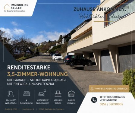 Bad Peterstal-Griesbach Wohnungen Penthousewohnung 3-5 Zimmer Wohnung mit 6 % Rendite Wohnung kaufen