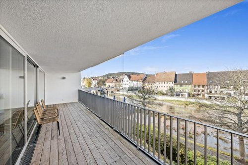 Tuttlingen Wohnungen PROVISIONSFREI - Exklusive 4-Zimmer-Penthauswohnung mit Blick auf die Donau Wohnung kaufen