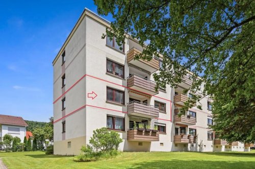 Tuttlingen Immobilienportal PROVISIONSFREI- Stadtnah und großzügig – 4-Zimmerwohnung mit sonniger Loggia Wohnung kaufen