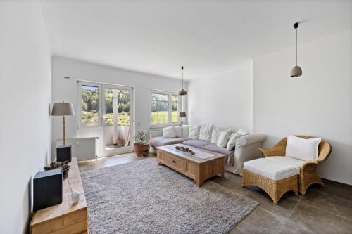 Mühlheim an der Donau Wohnungen im Erdgeschoss PROVISIONSFREI- Ankommen, durchatmen, genießen – 3-Zimmerwohnung mit Weitblick ins Grüne Wohnung kaufen