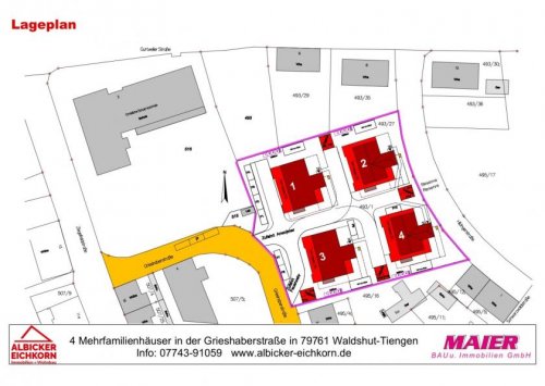 Waldshut-Tiengen Immobilien Neubau Waldshut - 3,0 Zimmerwohnung Obergeschoss 3 mit Lift Wohnung kaufen