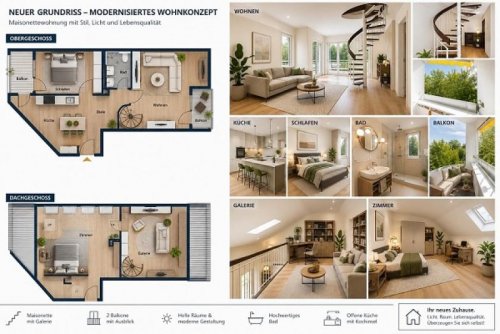 München Immo München-Neuhaus/Nymphenburg -Dom-Pedro..großzügige Maisonette mit Potenzial zur modernen 4-Zimmer-WE Wohnung kaufen
