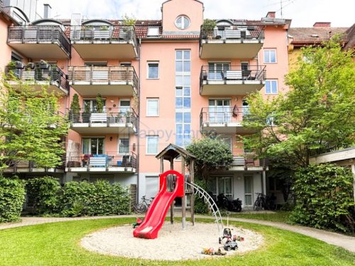 München Terrassenwohnung 2 Zimmerwohnung in Obersendling im 1. OG / 2 Balkone Wohnung kaufen