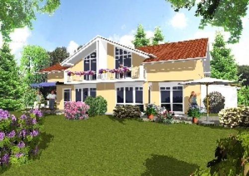 Schechen Häuser Elegante Architektur m. Stil u. Niveau! Sehr helle NEUBAU-DHH mit viiiel Platz! Top-Qualität in naturnaher Wohnlage! Haus