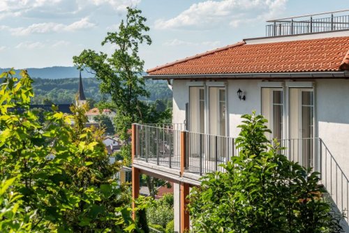 Miesbach Etagenwohnung Ein Ausblick zum Verlieben: Von den Dächern Miesbachs bis zu den Gipfeln der Alpen Wohnung kaufen