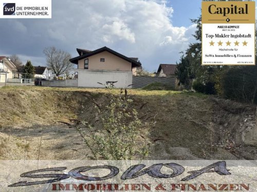 Ingolstadt Immobilien Großzügiges Baugrundstück für Mehrfamilienhaus mit genehmigten Bauplan in Ingolstadt - Südwest - Ein Objekt von SOWA &