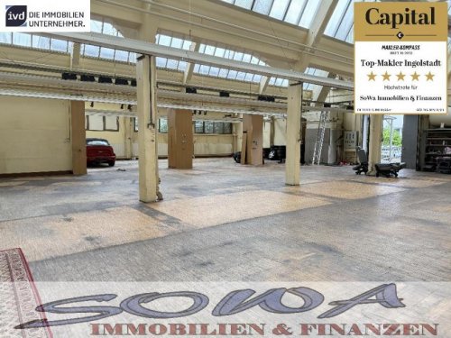 Gaimersheim Immobilien Großzügige Lagerhalle mit Büro-/Lagerräumen und einem großzügien Wohnhaus in Gaimersheim - Nähe Westpark! - Ein Objekt