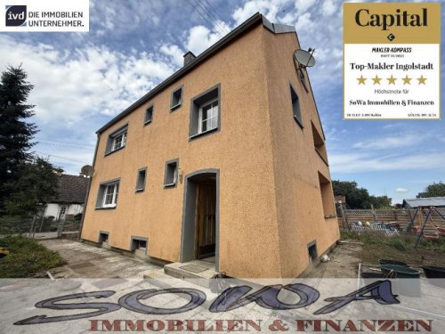 Ernsgaden 2-Familienhaus Attraktives Ein-/Zweifamilienhaus mit zwei Garagen in Ernsgaden - Ein Objekt von Ihrem Immobilienpartner SOWA Immobilien und