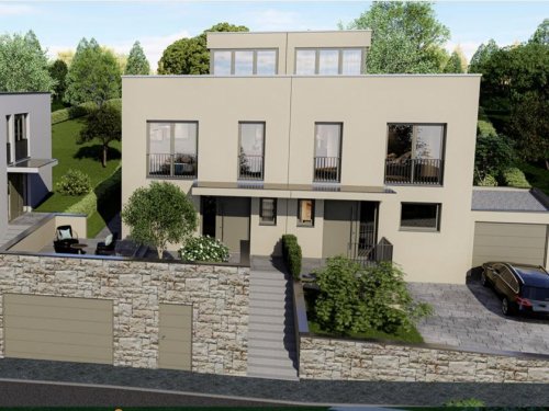 Freising Immobilien Stylische Doppelhaushälfte mit großer Dachterrasse Haus kaufen