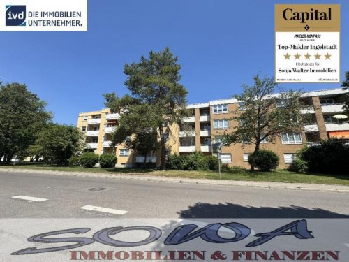 Neuburg an der Donau 1-Zimmer Wohnung Charmante 2 Zimmer Wohnung mit Balkon in Hochparterre-Lage Neuburg | Ostend - Ein Objekt von Ihrem Immobilienpartner SOWA und
