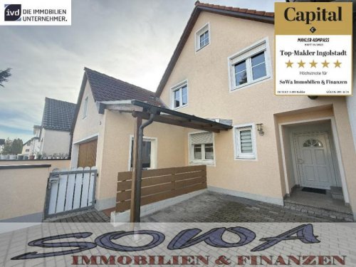 Neuburg an der Donau Teure Häuser Einzugsbereit! Zentrumsnahes Einfamilienhaus mit guter Raumaufteilung und einer großen Garage im Englischen Garten in Neuburg -