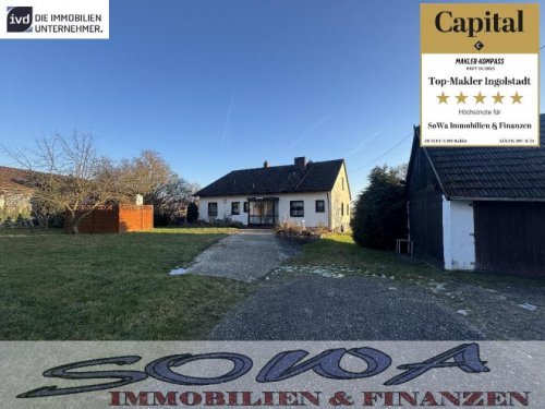 Neuburg an der Donau Inserate von Häusern Unverbauter Ausblick - Großzügiges Einfamilienhaus mit großem Grundstück in einer beliebten Lage in Neuburg - Ein Objekt von