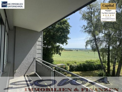 Oberhausen (Landkreis Neuburg-Schrobenhausen) Wohnungsanzeigen 3 Zimmerwohnung mit traumhaften Ausblick - Natur und doch Stadtnahe in Kreut / Oberhausen bei Neuburg zu verkaufen - Ein Objekt