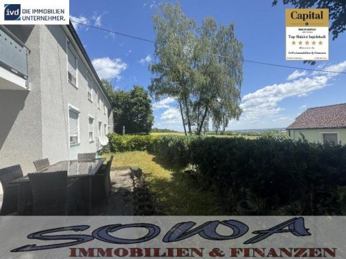Oberhausen (Landkreis Neuburg-Schrobenhausen) Wohnungsanzeigen Erdgeschoss - 3 Zimmerwohnung mit Garten - Natur und doch Stadtnahe in Kreut / Oberhausen bei Neuburg zu verkaufen - Ein Objekt
