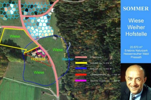 Pressath Immobilien Inserate Landwirtschaftliche Fläche Naturpark Hessenreuther Wald Grundstück kaufen