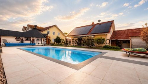 Altmannstein Teure Häuser Exklusives Einfamilienhaus mit Pool, Sauna, Grillkota, PV-Anlage & großer Südwest-Terrasse in Altmannstein-Pondorf! Haus