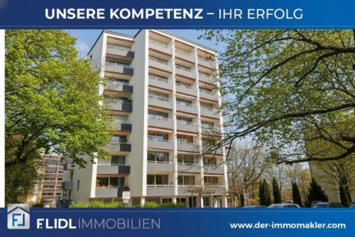 Bad Füssing Terrassenwohnung Gepflegtes 1,5 Zimmer Appartement, 8. Stock Penthouse-Charakter mit Sonnenbalkon in Bad Füssing Wohnung kaufen
