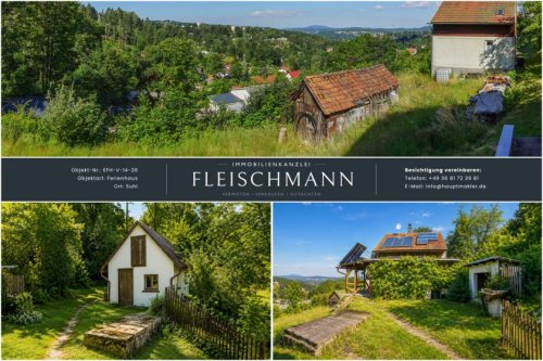 Suhl Günstiges Haus Ferienhaus mit Panorama-Weitblick – Ihr Rückzugsort am Stadtrand mit vielseitigem Potenzial Haus kaufen