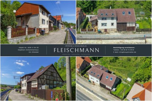 Dillstädt Günstiges Haus Charmantes Sanierungsobjekt mit Garage & Grundstück in ruhiger Lage – Eigenheim für nur 36.000 € Haus kaufen