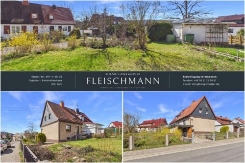 Zella-Mehlis Immobilienportal Doppelhaushälfte mit Potenzial sucht Macher ???? Garage, Garten & gute Laune inklusive Haus kaufen