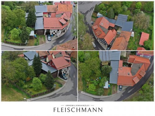 Schleusingerneundorf Immobilienportal Einzigartiges Investment: Historisches Anwesen mit drei individuellen Wohneinheiten und vielseitigem Nutzungspotenzial Gewerbe