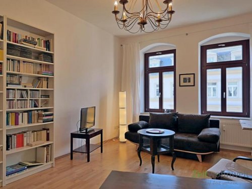 Dresden Immobilie kostenlos inserieren (EF0522_M) Dresden: Leipziger Vorstadt, möblierte 2-ZKB mit Parkett und ruhigem Sonnenbalkon, denkmalgeschütztes Haus Wohnung