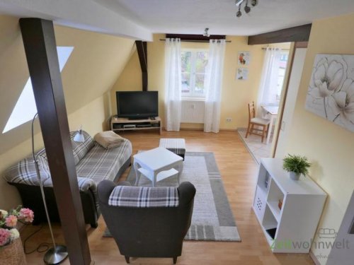 Dresden Immobilien (EF1337_M) Dresden: Briesnitz, geschmackvoll möblierte, preiswerte Maissonette-Wohnung mit PKW-Stellplatz Wohnung mieten