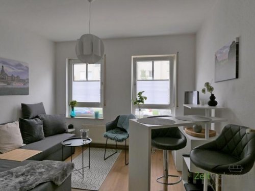 Dresden Immobilien (EF1070_M) Dresden: Laubegast, preiswertes möbliertes 2-Zimmer-Apartment, TG-Stellplatz möglich Wohnung mieten