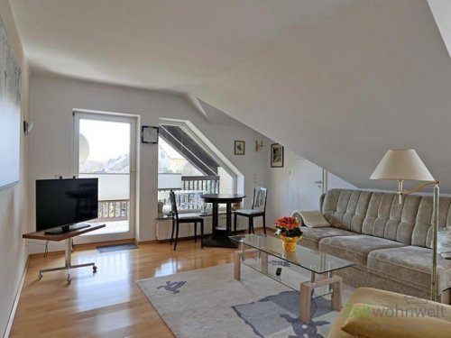 Radeberg 2-Zimmer Wohnung (EF0504_M) Dresden: Ullersdorf, großzügige möblierte Wohnung mit eigenem Balkon in ruhigem EFH, 500 Meter zum Golfplatz