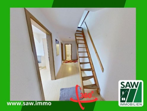 Köthen (Anhalt) Provisionsfreie Immobilien Großzügige Dachgeschosswohnung mit Spitzboden Wohnung mieten