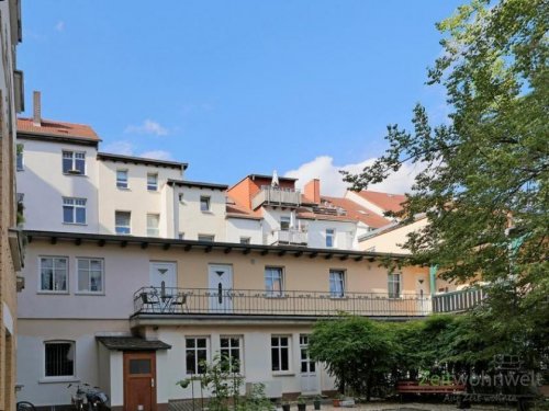 Jena 1-Zimmer Wohnung (EF1153_M) Jena: Zentrum, kleine kunstvoll möblierte Wohnung mit Freisitz im ruhigen Innenhof, Reinigung inkl. Wohnung mieten