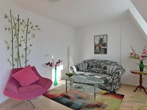 Zwickau Mietwohnungen (EF0718_M) Zwickau: Pölbitz, möblierte 2-Zimmer-Wohnung mit Balkon in ruhiger, zentrumsnaher Seitenstraße, Service mgl.